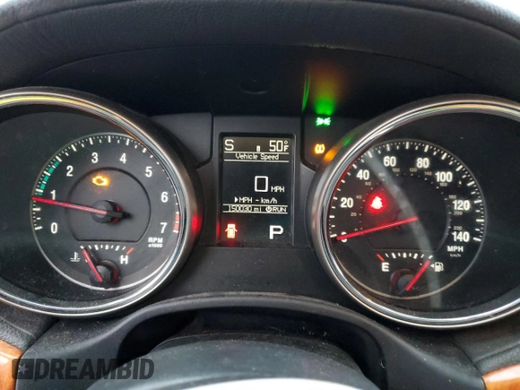 2011 Jeep Grand Cherokee Overland with VIN 1J4RS6GG5BC588562, listed as a Copart auction lot 84805424 with 150,030 mi miles and Salvage Title. Bid and sale history available at DreamBid. Image 9.