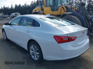 2025 Chevrolet Malibu LT with VIN 1G1ZD5ST8SF145683, listed as a IAAI auction lot 41933527 with 8,884 mi miles and . Bid and sale history available at DreamBid. Image 3.