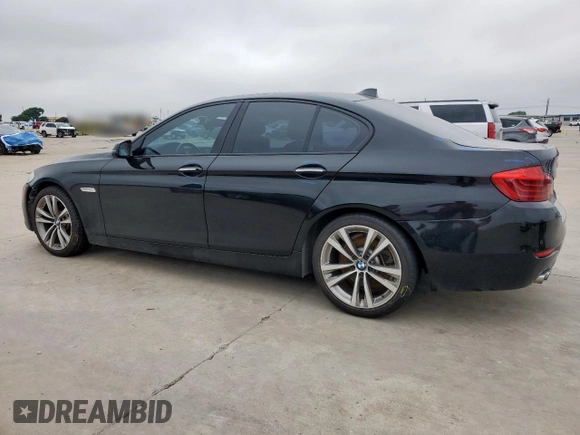 2016 BMW 5 Series 528i z VIN WBA5A5C57GG348593, wystawiony jako Copart lot #55469335 z przebiegiem 93 627 mil mil oraz Szkoda całkowita • Salvage title. Historia ofert i sprzedaży dostępna na DreamBid. Obrazek 2.