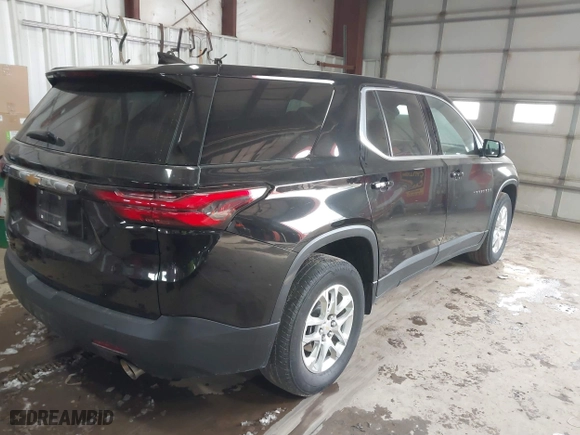 2023 Chevrolet Traverse LS with VIN 1GNERFKW6PJ170830, listed as a IAAI auction lot 41391687 with 43,715 mi miles. Bid and sale history available at carsss.com. Image 4.
