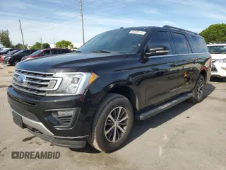 2018 Ford Expedition Max XLT z VIN 1FMJK1JT7JEA12126, wystawiony jako Copart lot #66008115 z przebiegiem 56 857 mil mil oraz Czysty tytuł • Clean title. Historia ofert i sprzedaży dostępna na DreamBid. Obrazek 1.