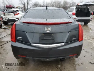 2014 Cadillac ATS Luxury RWD with VIN 1G6AB5SX0E0128741, listed as a Copart auction lot 42639745 with 117,561 mi miles and Salvage Title. Bid and sale history available at carsss.com. Image 6.