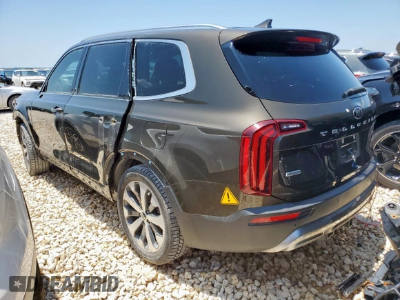 2020 Kia Telluride EX z VIN 5XYP3DHC7LG079306, wystawiony jako Copart lot #57488585 z przebiegiem 36 861 mil mil oraz Szkoda całkowita • Salvage title. Historia ofert i sprzedaży dostępna na DreamBid. Obrazek 2.