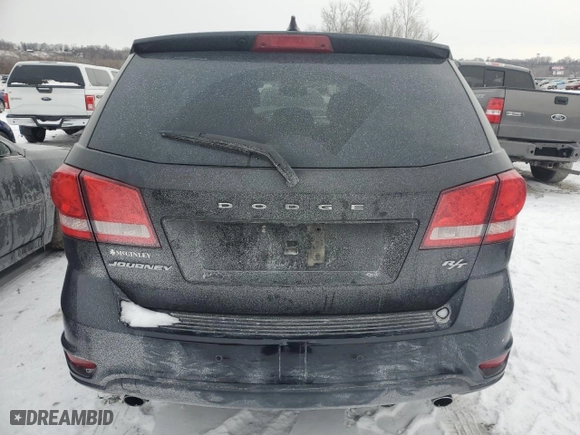 2016 Dodge Journey R/T with VIN 3C4PDCEG6GT241228, listed as a Copart auction lot 45486765 with 152,805 mi miles and Salvage Title. Bid and sale history available at carsss.com. Image 6.