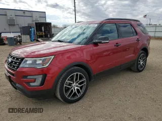 2017 Ford Explorer Sport with VIN 1FM5K8GT2HGE40749, listed as a Copart auction lot 50845565 with 137,532 mi miles and Salvage Title. Bid and sale history available at carsss.com. Image 1.
