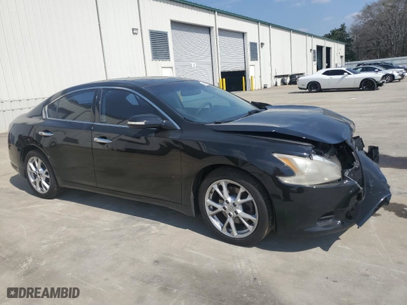 2014 Nissan Maxima 3.5 SV w/Premium Pkg with VIN 1N4AA5AP2EC451985, listed as a Copart auction lot 48869535 with 169,330 mi miles and Salvage Title. Bid and sale history available at carsss.com. Image 4.