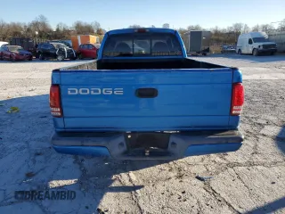 1999 Dodge Dakota SLT with VIN 1B7GL22X5XS321879, listed as a Copart auction lot 84015834 with 210,252 mi miles and Salvage Title. Bid and sale history available at carsss.com. Image 6.
