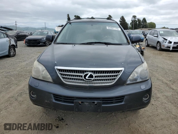 2008 Lexus RX 400h with VIN JTJGW31U282006296, listed as a Copart auction lot 53407115 with 278,712 mi miles and Clean Title. Bid and sale history available at DreamBid. Image 5.