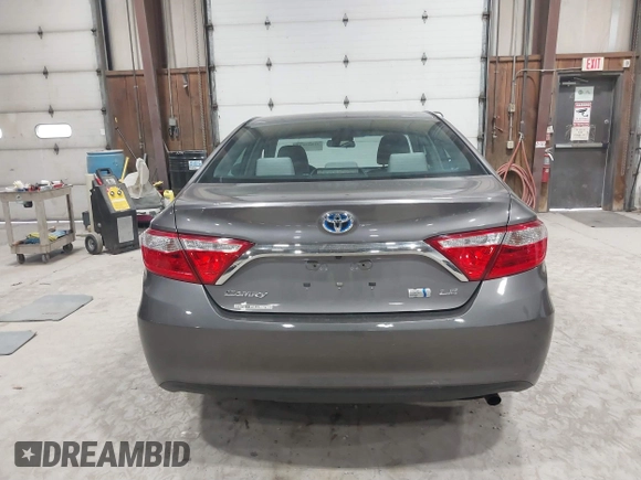 2017 Toyota Camry Hybrid LE with VIN 4T1BD1FK8HU203455, listed as a IAAI auction lot 41863977 with 56,858 mi miles. Bid and sale history available at carsss.com. Image 16.