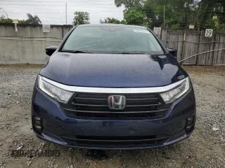 2023 Honda Odyssey EX-L with VIN 5FNRL6H69PB006143, listed as a Copart auction lot 46552245 with 30,674 mi miles and Salvage Title. Bid and sale history available at carsss.com. Image 5.
