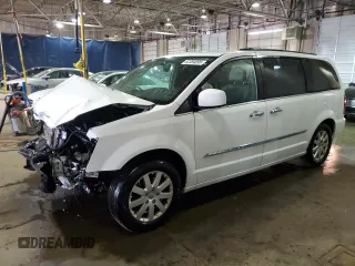 2016 Chrysler Town & Country Touring with VIN 2C4RC1BG1GR174268, listed as a Copart auction lot 52384895 with 105,053 mi miles and Clean Title. Bid and sale history available at carsss.com. Image 1.
