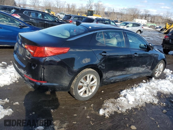 2011 Kia Optima EX with VIN KNAGN4A66B5157495, listed as a Copart auction lot 43417765 with 133,770 mi miles and Salvage Title. Bid and sale history available at carsss.com. Image 3.