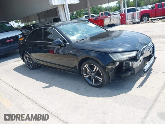 2017 Audi A4 Premium Plus z VIN WAULNAF40HN035471, wystawiony jako IAAI lot #42220167 z przebiegiem 84 468 mil mil oraz . Historia ofert i sprzedaży dostępna na DreamBid. Obrazek 1.