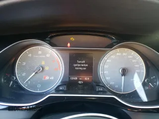 2014 Audi S4 Premium Plus with VIN WAUDGAFL0EA020770, listed as a Copart auction lot 44546215 with 137,426 mi miles and Salvage Title. Bid and sale history available at carsss.com. Image 9.