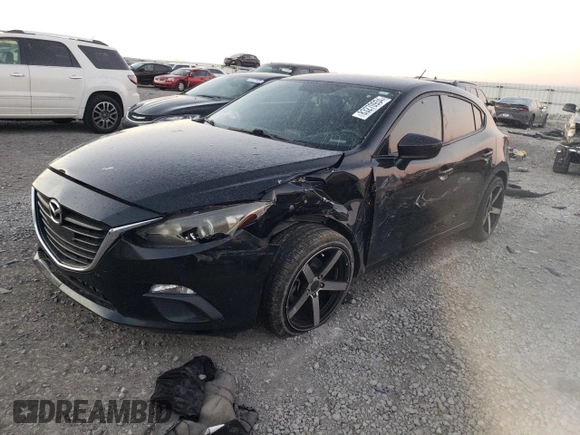 2014 Mazda 3 i Sport with VIN JM1BM1K73E1212471, listed as a Copart auction lot 83270934 with Not Provided miles and Salvage Title. Bid and sale history available at carsss.com. Image 1.
