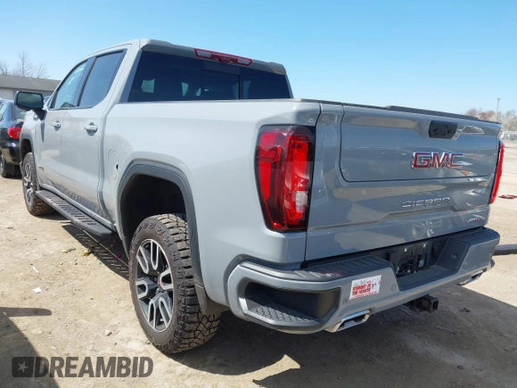 2024 GMC Sierra 1500 AT4 with VIN 1GTUUEE81RZ291215, listed as a IAAI auction lot 42029622 with 25,131 mi miles and . Bid and sale history available at DreamBid. Image 3.