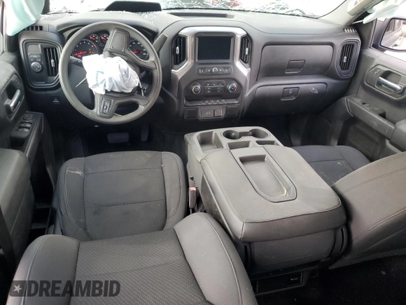 2020 Chevrolet Silverado 1500 Custom with VIN 1GCRWBEH5LZ228267, listed as a Copart auction lot 87380864 with 52,233 mi miles and Non Repairable. Bid and sale history available at carsss.com. Image 8.
