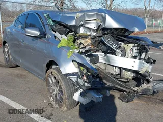 2021 Acura ILX w/Premium Package with VIN 19UDE2F76MA001481, listed as a IAAI auction lot 41128123 with 41,409 mi miles. Bid and sale history available at carsss.com. Image 1.