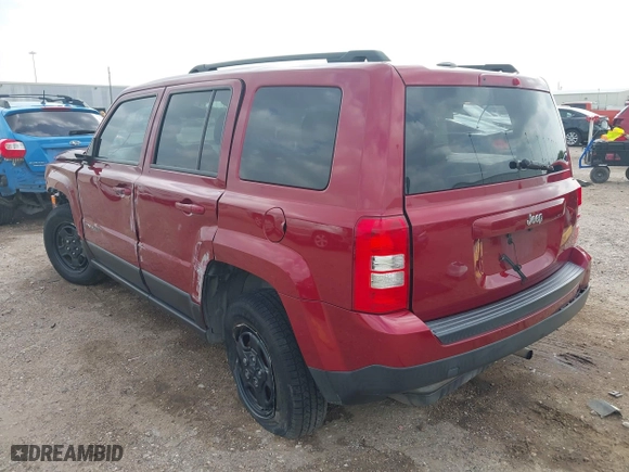 2016 Jeep Patriot Sport with VIN 1C4NJPBB4GD777312, listed as a IAAI auction lot 41906384 with 154,751 mi miles. Bid and sale history available at carsss.com. Image 3.