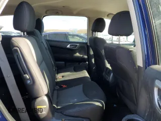 2017 Nissan Pathfinder S with VIN 5N1DR2MM1HC662918, listed as a Copart auction lot 53585695 with 158,088 mi miles and Clean Title. Bid and sale history available at carsss.com. Image 10.