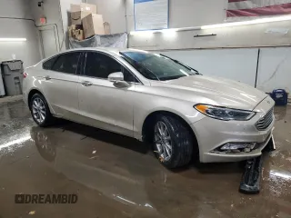 2017 Ford Fusion SE with VIN 3FA6P0HD5HR363618, listed as a Copart auction lot 50398225 with 103,257 mi miles and Salvage Title. Bid and sale history available at DreamBid. Image 4.