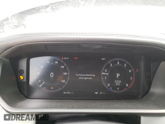 2019 Land Rover Discovery HSE Luxury with VIN SALRT2RV5KA096402, listed as a Copart auction lot 47552394 with 61,702 mi miles and Salvage Title. Bid and sale history available at DreamBid. Image 9.