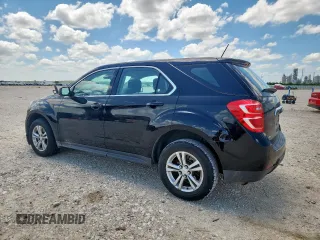 2017 Chevrolet Equinox LS z VIN 2GNALBEK0H1553515, wystawiony jako Copart lot #61237195 z przebiegiem 80 562 mil mil oraz Czysty tytuł • Clean title. Historia ofert i sprzedaży dostępna na DreamBid. Obrazek 2.