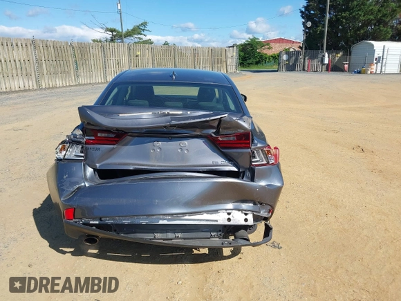 2015 Lexus IS 250 with VIN JTHBF1D27F5076348, listed as a IAAI auction lot 42322715 with 169,582 mi miles and . Bid and sale history available at DreamBid. Image 16.