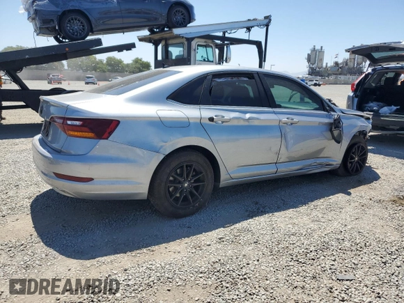 2019 Volkswagen Jetta S with VIN 3VWN57BU2KM245945, listed as a Copart auction lot 63874175 with 104,191 mi miles and Salvage title. Bid and sale history available at DreamBid. Image 3.