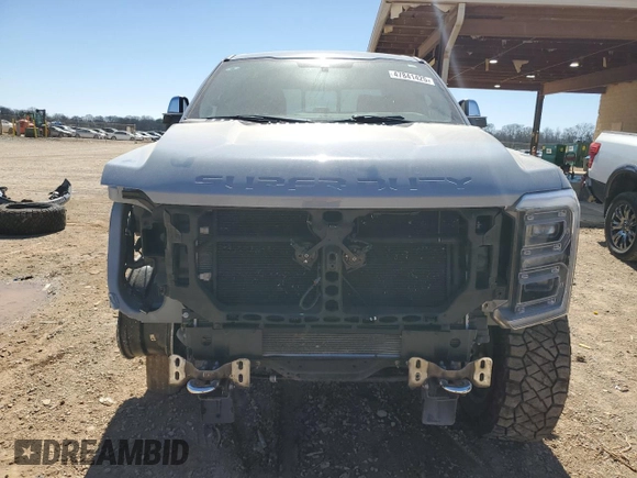 2024 Ford Super Duty F-250 SRW XL with VIN 1FT8W2BT1REC88275, listed as a Copart auction lot 47841425 with 0 mi miles and Salvage Title. Bid and sale history available at carsss.com. Image 5.
