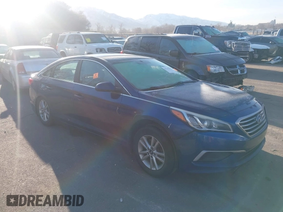 2017 Hyundai Sonata SE z VIN 5NPE24AF8HH565251, wystawiony jako IAAI lot #41762572 z przebiegiem Nie podano mil oraz . Historia ofert i sprzedaży dostępna na DreamBid. Obrazek 1.