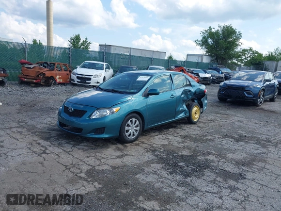 2010 Toyota Corolla with VIN JTDBU4EE9A9105402, listed as a IAAI auction lot 42474598 with 107,070 mi miles and . Bid and sale history available at DreamBid. Image 18.