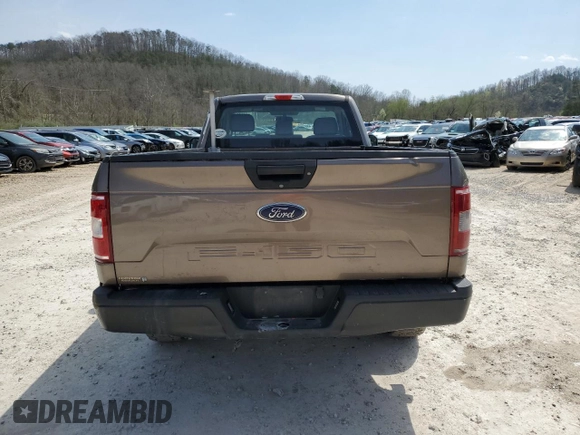 2018 Ford F-150 XL with VIN 1FTMF1EB6JKD46575, listed as a Copart auction lot 50521715 with 158,675 mi miles and Clean Title. Bid and sale history available at carsss.com. Image 10.