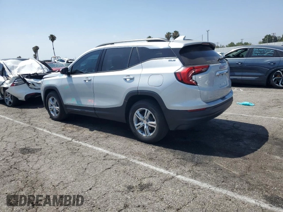 2019 GMC Terrain SLE with VIN 3GKALMEV4KL250147, listed as a Copart auction lot 61103705 with 33,499 mi miles and Salvage title. Bid and sale history available at DreamBid. Image 2.