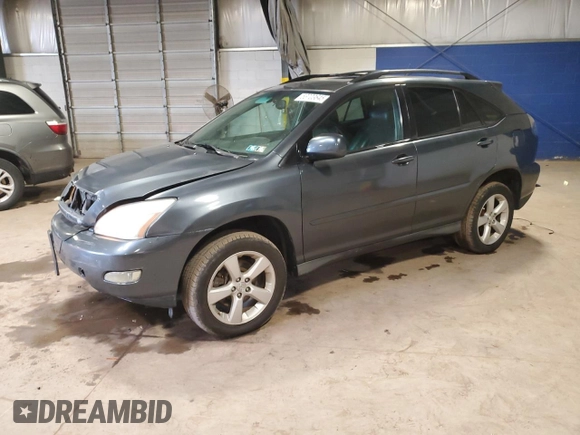 2007 Lexus RX 350 with VIN 2T2HK31U37C038446, listed as a Copart auction lot 53703645 with 189,289 mi miles and Salvage Title. Bid and sale history available at carsss.com. Image 1.