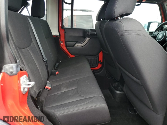 2018 Jeep Wrangler JK Unlimited Sport S with VIN 1C4BJWDG6JL891167, listed as a Copart auction lot 74056854 with 99,732 mi miles and Non Repairable. Bid and sale history available at carsss.com. Image 10.