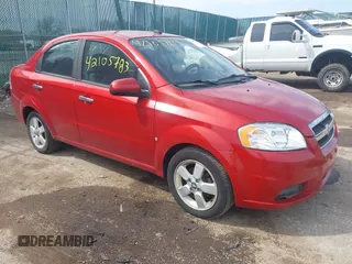 2009 Chevrolet Aveo 2LT with VIN KL1TG56E79B628297, listed as a IAAI auction lot 42105783 with 152,715 mi miles and . Bid and sale history available at DreamBid. Image 1.