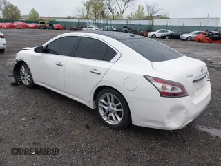 2011 Nissan Maxima 3.5 SV with VIN 1N4AA5AP4BC813410, listed as a IAAI auction lot 41966795 with 1 mi miles. Bid and sale history available at carsss.com. Image 3.