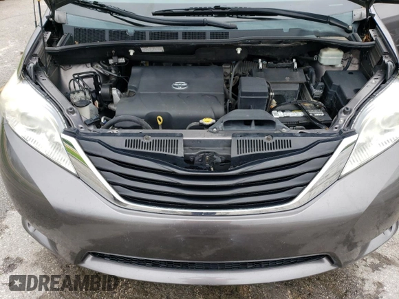 2013 Toyota Sienna LE AAS with VIN 5TDKK3DC1DS308855, listed as a Copart auction lot 55651635 with 160,019 mi miles and Salvage Title. Bid and sale history available at carsss.com. Image 12.