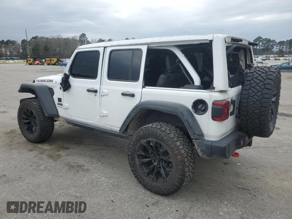 2024 Jeep Wrangler Rubicon with VIN 1C4PJXFG6RW345620, listed as a Copart auction lot 48240875 with 16,778 mi miles and Salvage Title. Bid and sale history available at DreamBid. Image 2.
