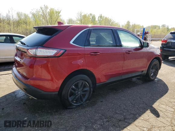 2018 Ford Edge SEL with VIN 2FMPK4J90JBB99222, listed as a Copart auction lot 55024015 with 101,220 mi miles and Clean Title. Bid and sale history available at carsss.com. Image 3.