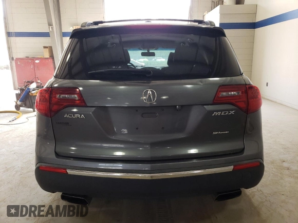 2010 Acura MDX with VIN 2HNYD2H22AH512536, listed as a Copart auction lot 49483065 with 193,157 mi miles and Salvage Title. Bid and sale history available at carsss.com. Image 6.