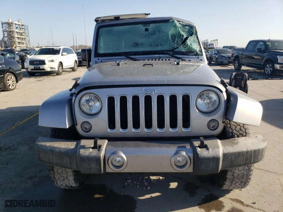 2016 Jeep Wrangler Unlimited 75th Anniversary with VIN 1C4BJWEG7GL255610, listed as a Copart auction lot 88994185 with 75,131 mi miles and Salvage Title. Bid and sale history available at carsss.com. Image 5.