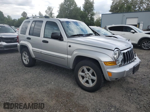 2006 Jeep Liberty Limited with VIN 1J4GL58K56W238578, listed as a Copart auction lot 57253195 with 132,207 mi miles and Salvage title. Bid and sale history available at DreamBid. Image 4.