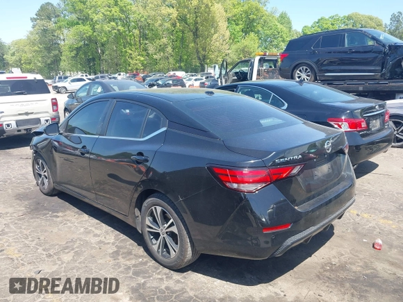 2021 Nissan Sentra SV z VIN 3N1AB8CV0MY209788, wystawiony jako IAAI lot #42037035 z przebiegiem 83 644 mil mil oraz . Historia ofert i sprzedaży dostępna na DreamBid. Obrazek 3.