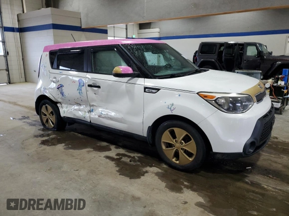 2016 Kia Soul with VIN KNDJN2A27G7243825, listed as a Copart auction lot 52313885 with 165,405 mi miles and Clean Title. Bid and sale history available at carsss.com. Image 4.