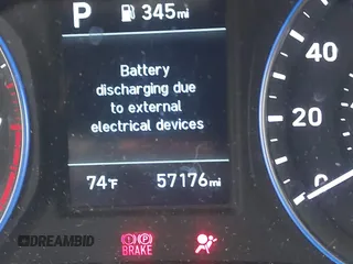 2019 Hyundai Kona SE with VIN KM8K12AAXKU298329, listed as a IAAI auction lot 42297990 with 57,176 mi miles and . Bid and sale history available at DreamBid. Image 15.
