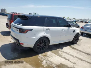 2020 Land Rover Range Rover Sport HST z VIN SALWS2RU8LA887814, wystawiony jako Copart lot #52912705 z przebiegiem 56 971 mil mil oraz Szkoda całkowita • Salvage title. Historia ofert i sprzedaży dostępna na DreamBid. Obrazek 3.