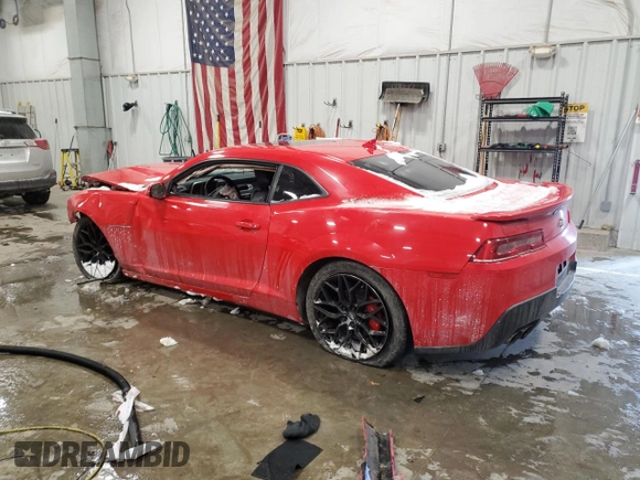 2014 Chevrolet Camaro LT z VIN 2G1FC1E31E9246345, wystawiony jako Copart lot #45882735 z przebiegiem Nie podano mil oraz Nie do naprawy • Non repairable. Historia ofert i sprzedaży dostępna na DreamBid. Obrazek 2.
