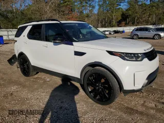 2017 Land Rover Discovery HSE Luxury with VIN SALRHBBV5HA030405, listed as a Copart auction lot 83741044 with 111,903 mi miles and Salvage Title. Bid and sale history available at DreamBid. Image 4.